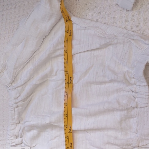 New FREE PEOPLE 100% Cotton Off Shoulder Top Size S - Picture 6 of 11